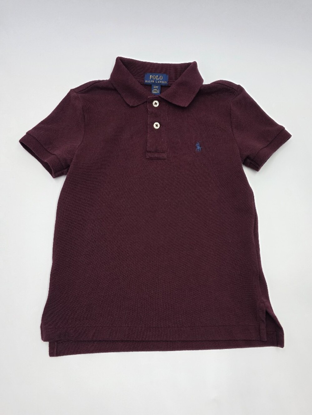 Polo Ralph Lauren boys' burgandy polo shirt size 4T